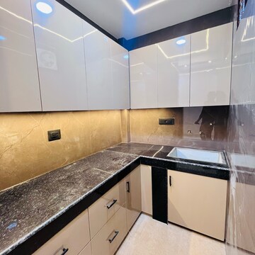 Kitchen in 2 BHK Builder Floor at Khirki Extension – for Rent