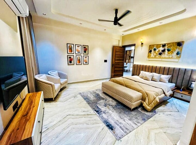 Bedroom, nirman nagar 6 Bedroom 466 Sq.Yd. Independent House In Nirman Nagar Jaipur 8902017