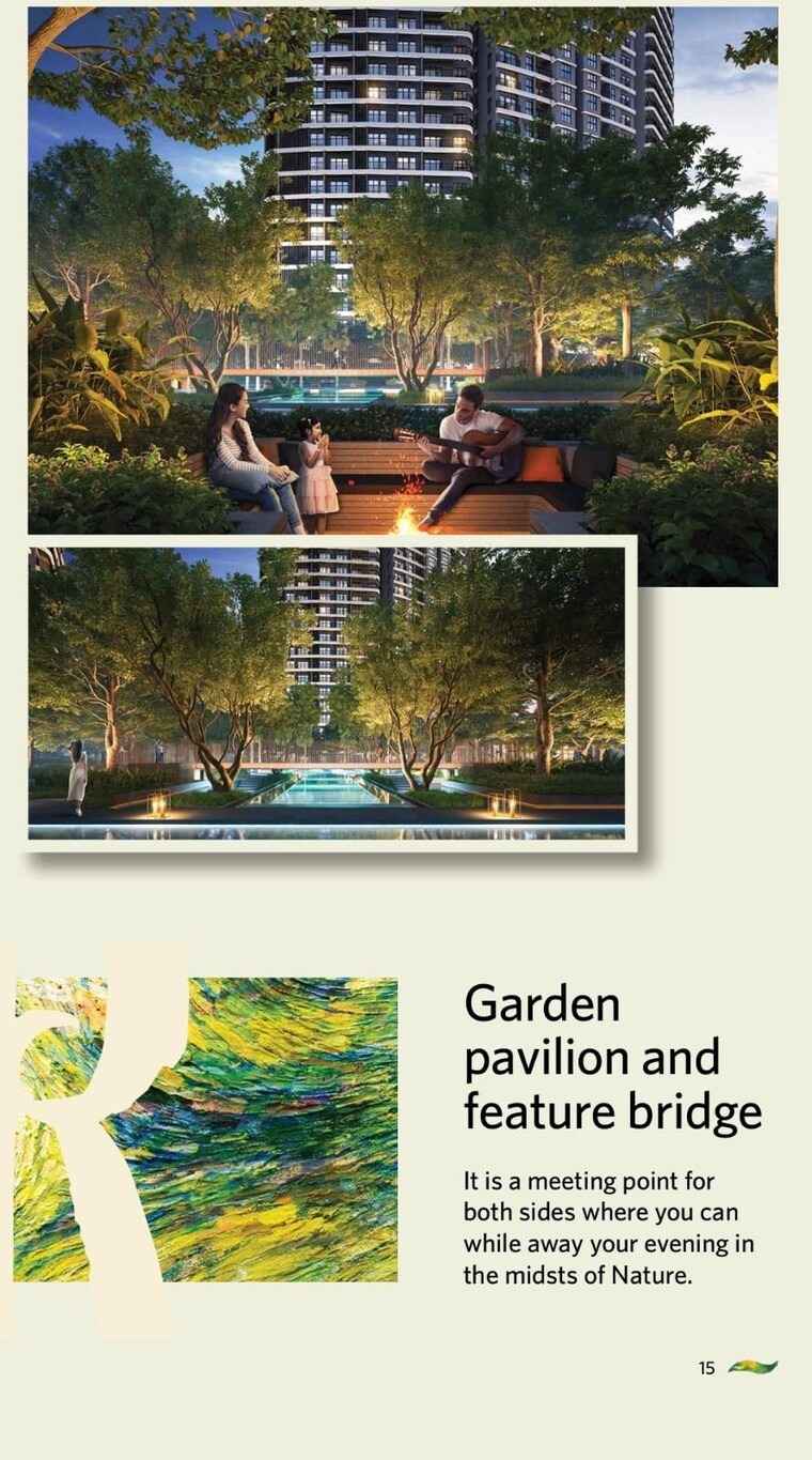 Garden, siddha-serena 4 Bedroom 1415 Sq.Ft. Apartment In New Town Kolkata 8902028