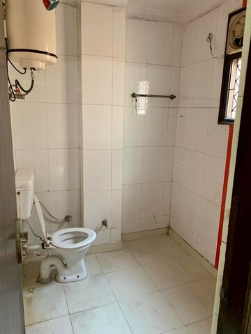 Bathroom in 2 BHK Builder Floor at Mehrauli – for Rent