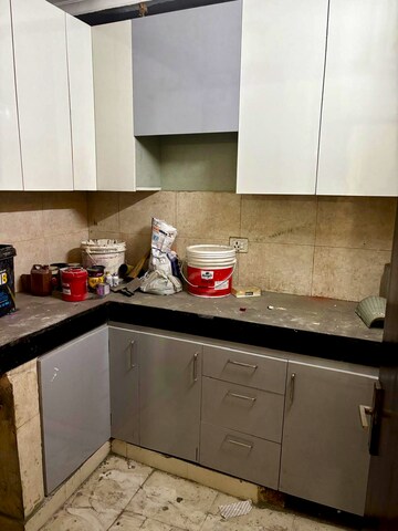 Kitchen in 2 BHK Builder Floor at Mehrauli – for Rent