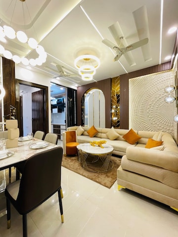 Living Room in 2 BHK Apartment at Dwarka Mor – for Rent