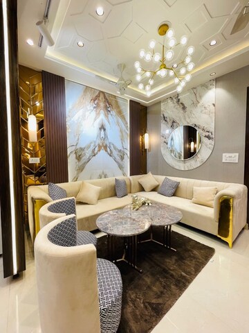 Living Room in 2 BHK Apartment at Dwarka Mor – for Rent