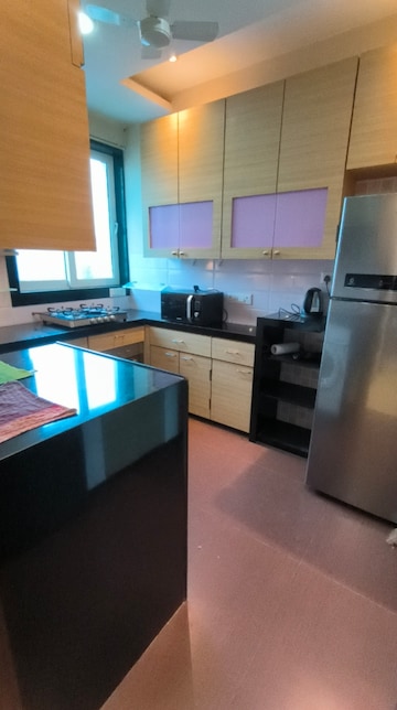 Kitchen in 3 BHK Apartment at Runwal Nirvana, Parel – for Rent