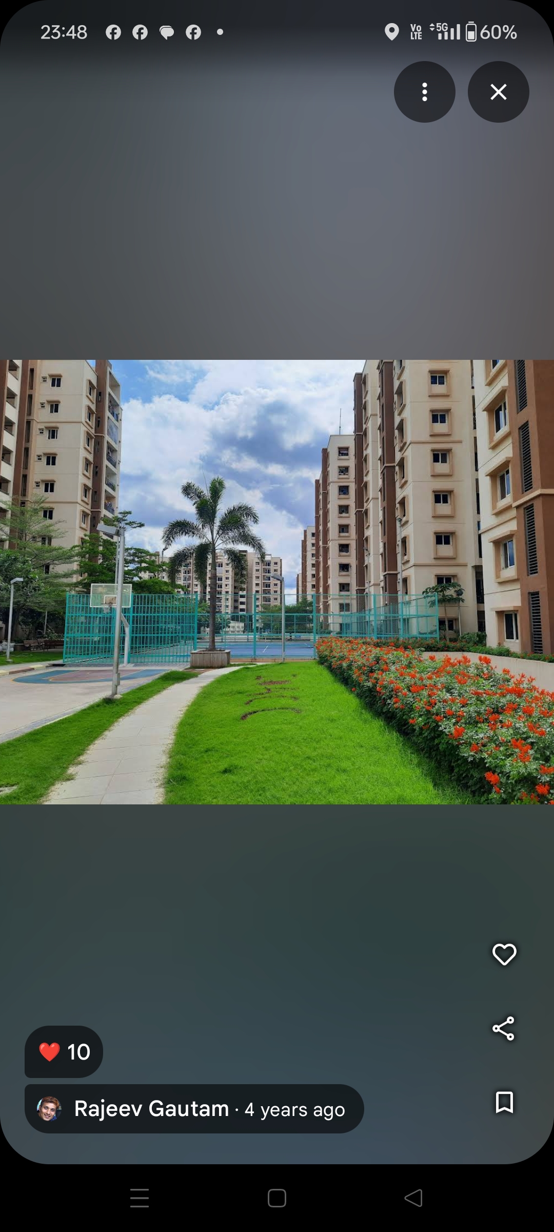 3 BHK + Pooja Room Apartment For Rent in Aparna Cyber Commune