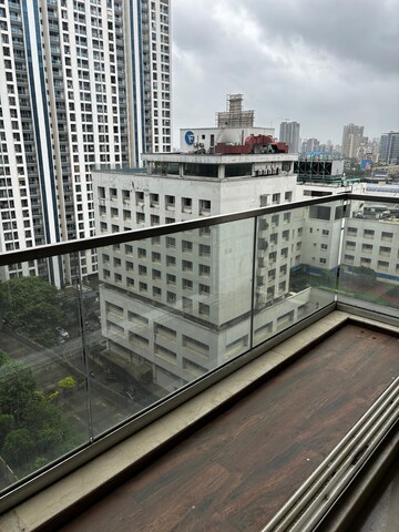Balcony in 3.5 BHK Apartment at Sheth Avalon, Laxmi Nagar – for Rent