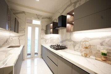 Kitchen in 4 BHK Apartment at Nalasopara West – for Sale
