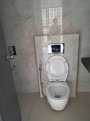 Bathroom in 1 BHK Apartment at Raymond Ten X Habitat, Pokhran Road No Two – for Rent