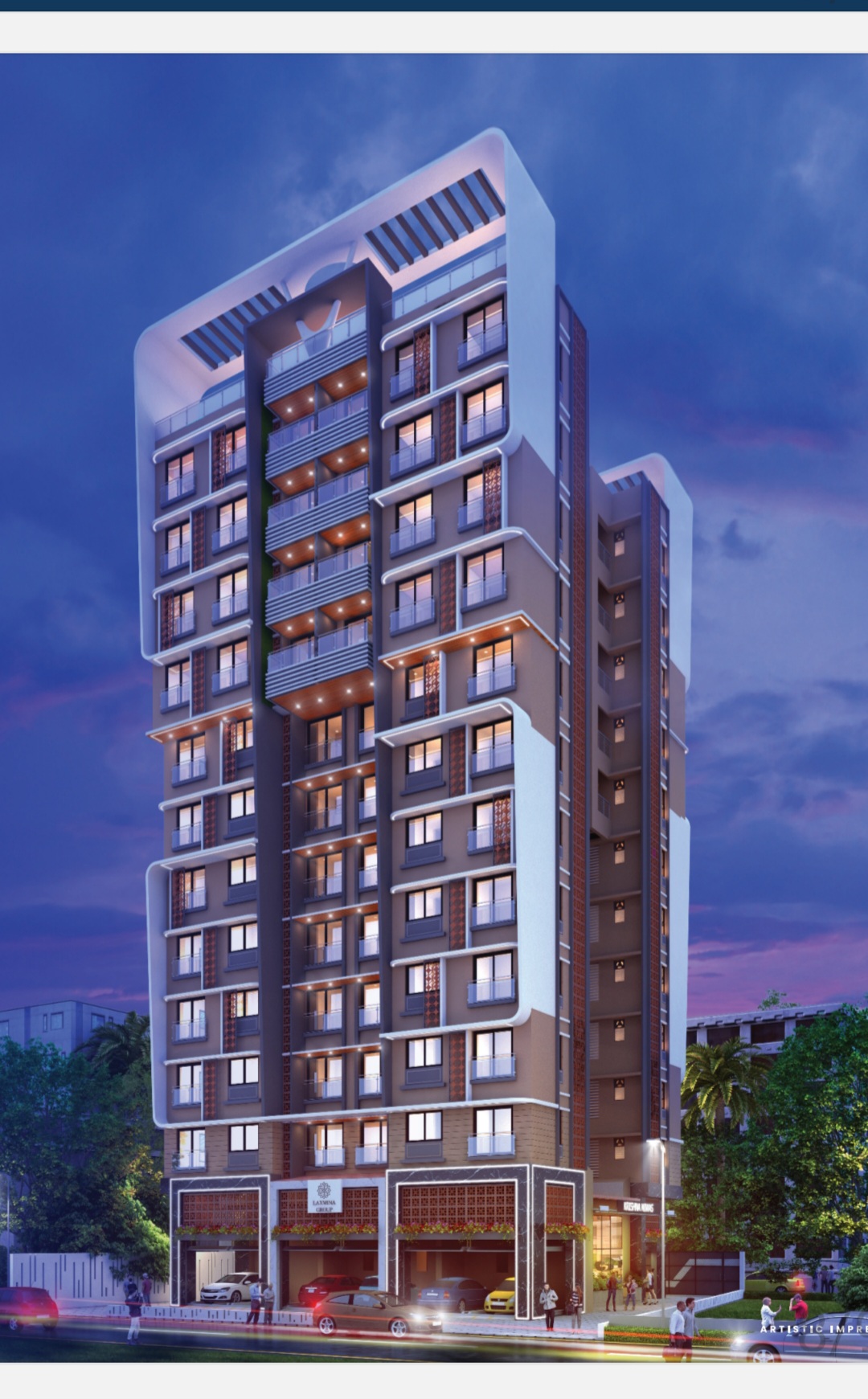 2 BHK Apartment For Sale in Laxmina Krishna Niwas