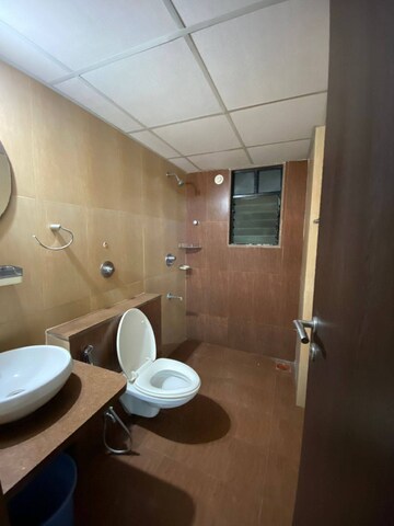 Bathroom in 2 BHK Apartment at Organic Dhanorina, Dhanori – for Rent