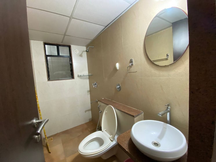 Bathroom, organic-dhanorina 2 Bedroom 700 Sq.Ft. Apartment In Dhanori Pune 8902161