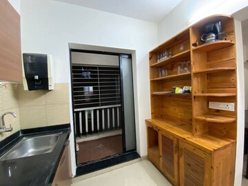 Staircase in 2 BHK Apartment at Organic Dhanorina, Dhanori – for Rent