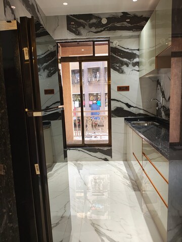 Kitchen in 2 BHK Apartment at GBK Vishwajeet Paradise, Ambernath West – for Sale