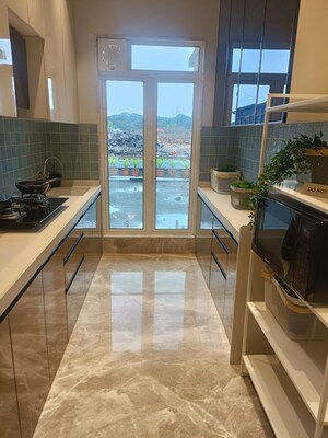 Kitchen in 2 BHK Apartment at GBK Vishwajeet Paradise, Ambernath West – for Sale