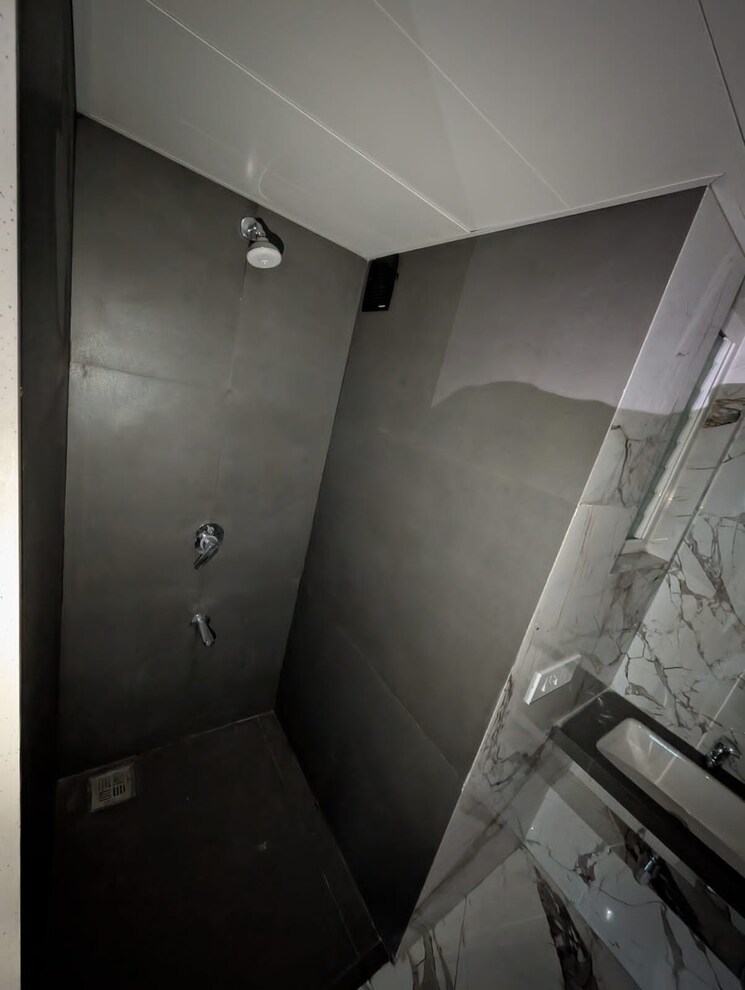 Kitchen, yashcon-neon Studio 406 Sq.Ft. Apartment In Viman Nagar Pune 8902182