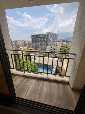 Balcony in 1 BHK Apartment at Shree Sai Kulswamini, Shirgaon – for Sale