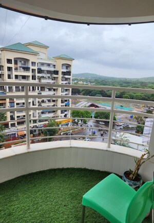 Balcony in 3.5 BHK Apartment at Parmar Garden, Wanwadi – for Sale