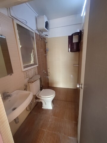 Bathroom in 2 BHK Apartment at Kumar Palmgrove, Kondhwa – for Rent