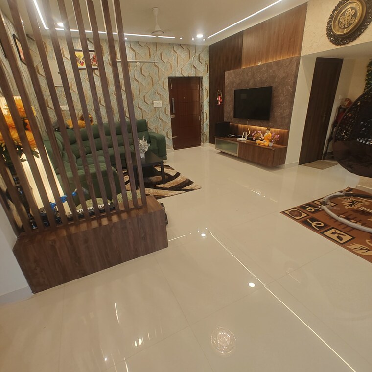 Living Room, gks-zenith 3 Bedroom 1910 Sq.Ft. Apartment In Shaili Gardens Hyderabad 8902232