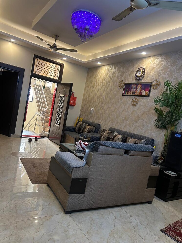 Living Room, niti khand i 3 Bedroom 1450 Sq.Ft. Builder Floor In Niti Khand I Ghaziabad 8902231