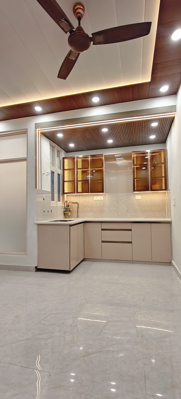 Kitchen, niti khand i 2 Bedroom 1100 Sq.Ft. Builder Floor In Niti Khand I Ghaziabad 8902234