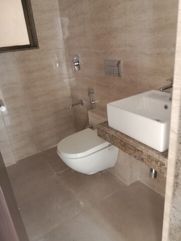 Bathroom in 2 BHK Apartment at Sunteck Maxxworld, Tivri – for Rent