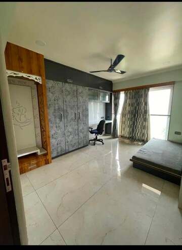 Bedroom in 3 BHK Apartment at Amanora Elivate Tower, Hadapsar – for Rent