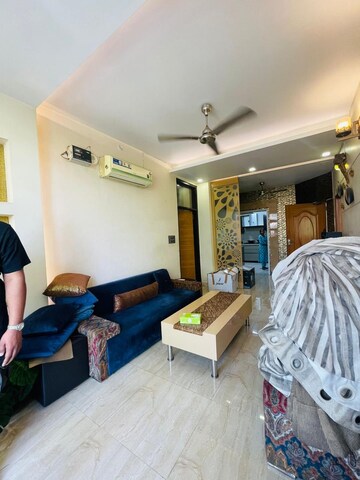 Living Room in 1.5 BHK Apartment at Jahaz Apartments, Paschim Vihar – for Rent