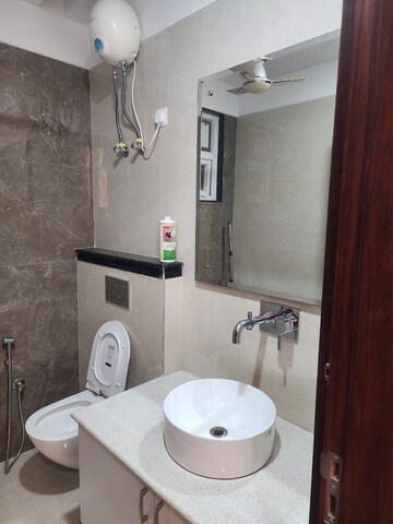 Bathroom in 3 BHK Builder Floor at Palam Vihar – for Rent