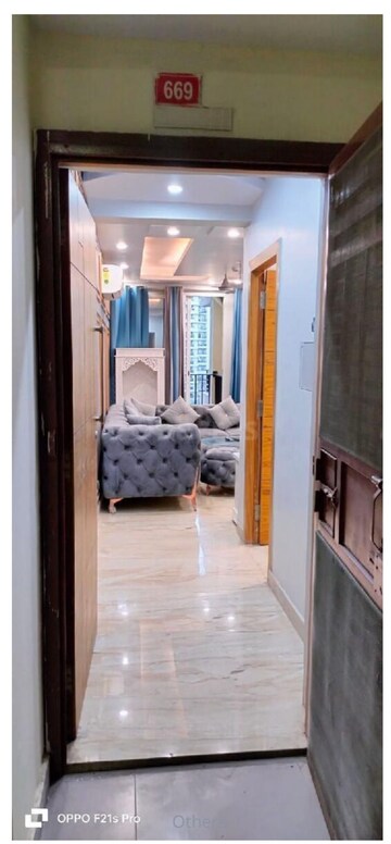 Living Room in 3 BHK Apartment at Supertech Cape Town, Sector 74 – for Sale