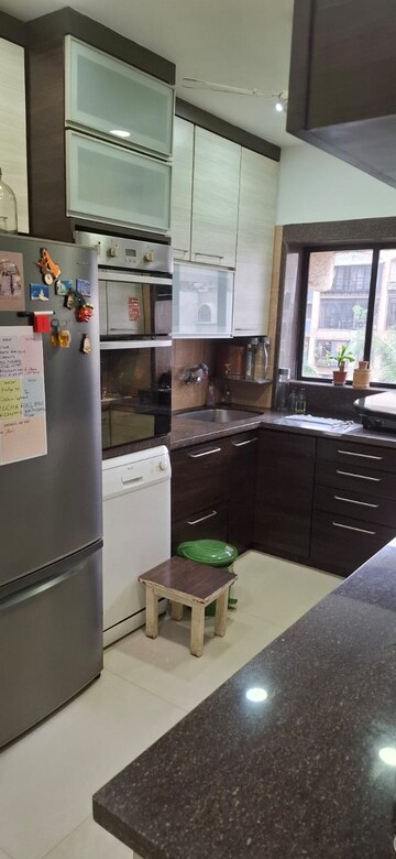 Kitchen in 4 BHK Apartment at Infiniti Mall, Andheri West – for Rent