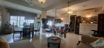 Living Room in 4 BHK Apartment at Infiniti Mall, Andheri West – for Rent