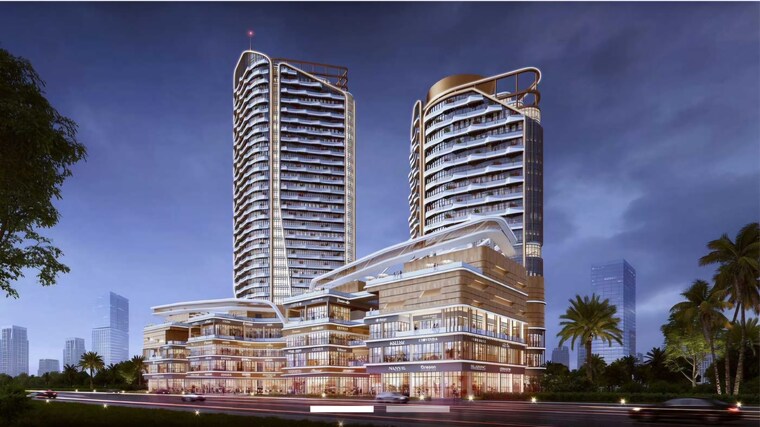 Exterior View, migsun-alpha-central Commercial Shop 178 Sq.Ft. In Alpha Ii Greater Noida Greater Noida 8902345