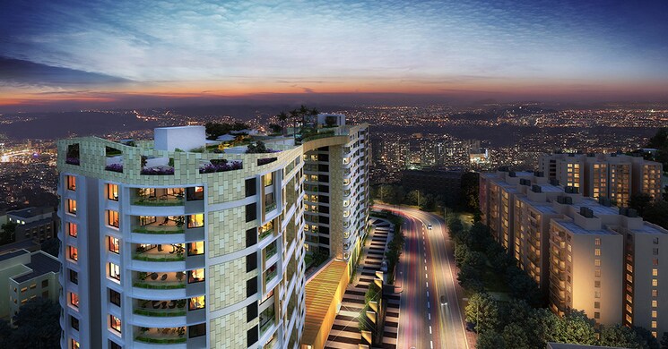 Exterior View, brigade-caladium 4 Bedroom 4200 Sq.Ft. Apartment In Hebbal Bangalore 8902396