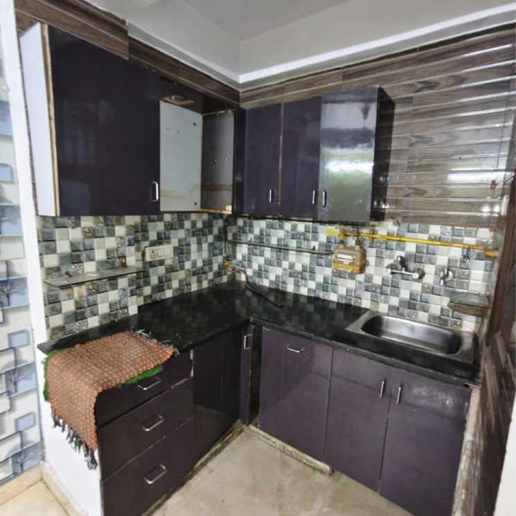 Kitchen, rwa-vasundhara-sector-4a 1 Bedroom 650 Sq.Ft. Builder Floor In Vasundhara Sector 6 Ghaziabad 8902434