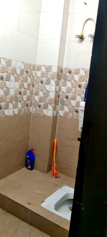 Bathroom in 2 BHK Builder Floor at Mehrauli – for Rent