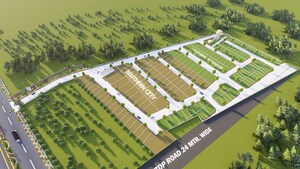  Plot – Exterior View View at Mahindra World City Jaipur, Kalwara - for Sale