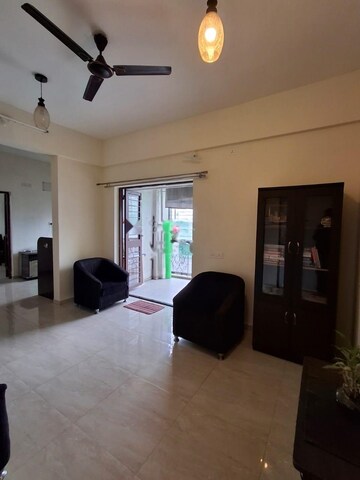 Living Room in 2 BHK Apartment at Ajmera Housing Society, Pimpri – for Rent