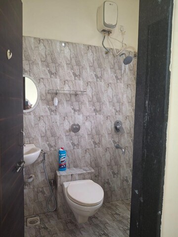 Bathroom in 2 BHK Apartment at Ajmera Housing Society, Pimpri – for Rent