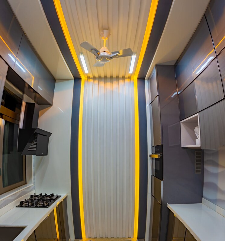 Kitchen, sheth-auris-serenity-tower-1 2 Bedroom 807 Sq.Ft. Apartment In Malad West Mumbai 8902557