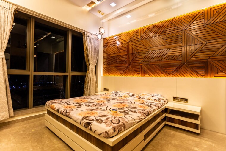 Master Bedroom, sheth-auris-serenity-tower-1 2 Bedroom 807 Sq.Ft. Apartment In Malad West Mumbai 8902557