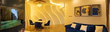 Living Room in 2 BHK Apartment at Sheth Auris Serenity Tower 1, Malad West – for Sale