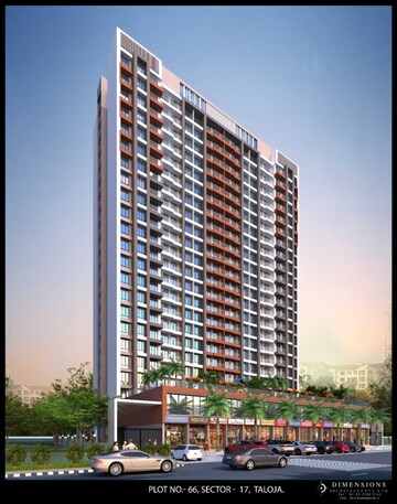 1 BHK Apartment For Sale in Raikar Bhiva Towers, Sector 17 Taloja