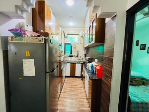 Kitchen in 3 BHK Builder Floor at Green Fields Colony – for Sale