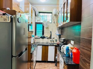 Kitchen in 3 BHK Builder Floor at Green Fields Colony – for Sale