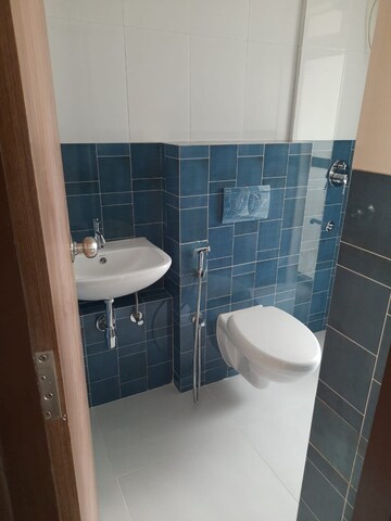Bathroom in 1 BHK Apartment at Lodha Amara, Kolshet Road – for Rent