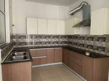 Kitchen in 3 BHK Apartment at Sushma Crescent, Dhakoli – for Rent