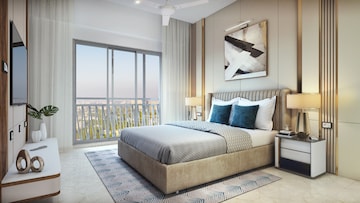 Bedroom in 2 BHK Apartment at Yashwin Orizzonte, Kharadi – for Sale