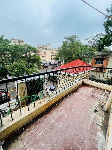 Balcony in 2 BHK Apartment at Deokar Residency, Wadgaon Sheri – for Rent