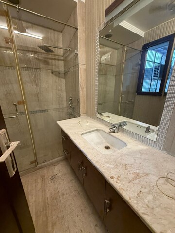 Kitchen in 3 BHK Builder Floor at Greater Kailash I – for Rent